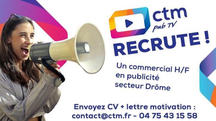 Offre d'emploi commercial H/F Drôme